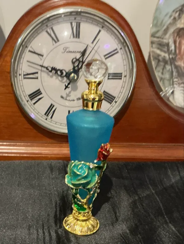 Beautiful collectible perfume bottle