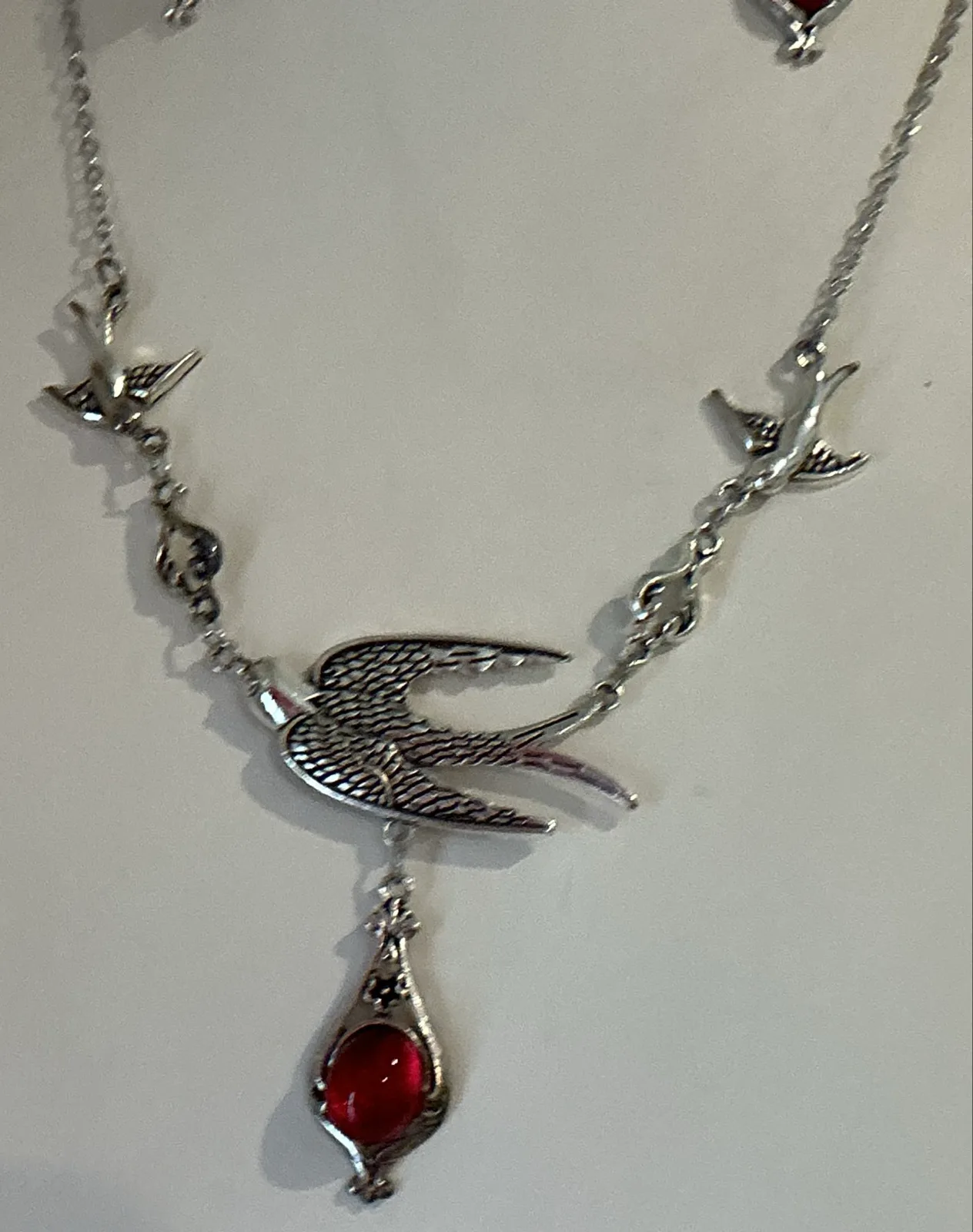 art deco inspired necklace and earrings set – photo 3