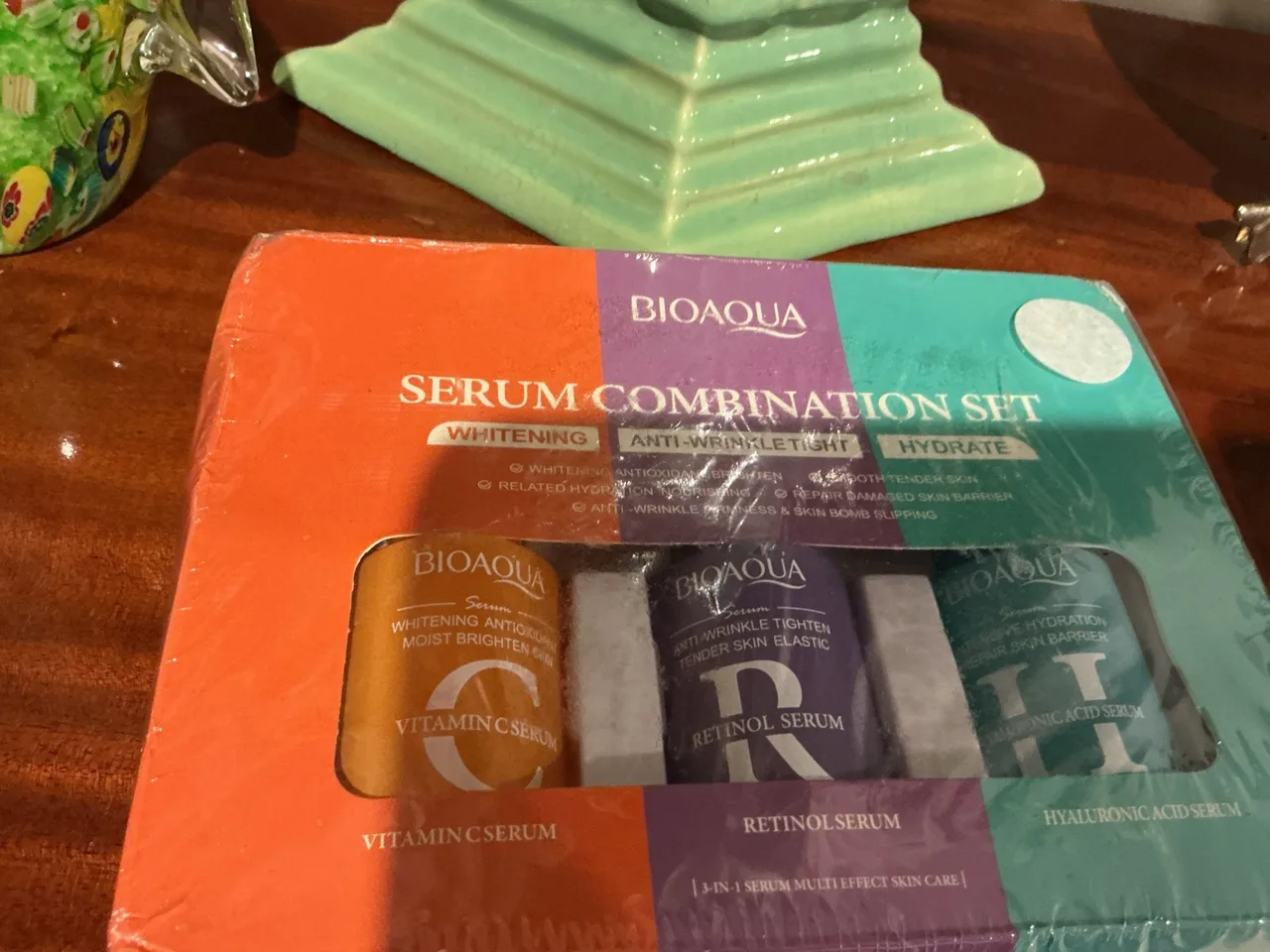 Bioaqua Serum Combination Set - Vitamin, Retinol, Hyaluronic — photo 3