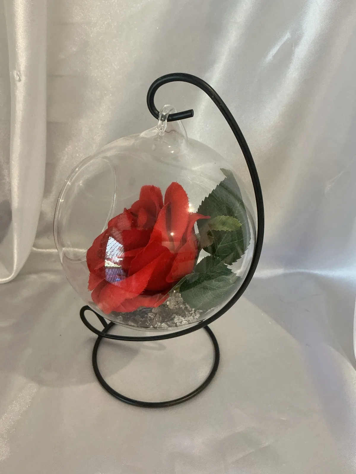Red Rose artificial display – photo 2