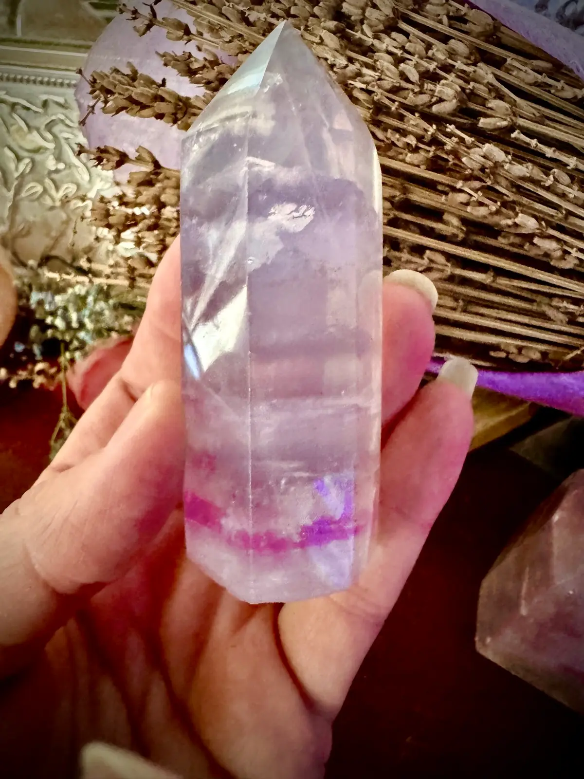 Pastel Fluorite Crystal Tower – photo 8