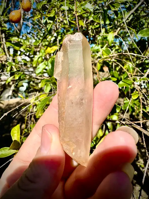 Lemurian Crystal quartz point