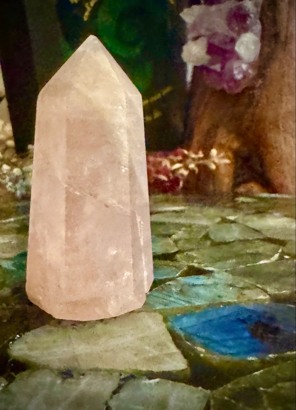 Rose quartz Crystal Tower – photo 7