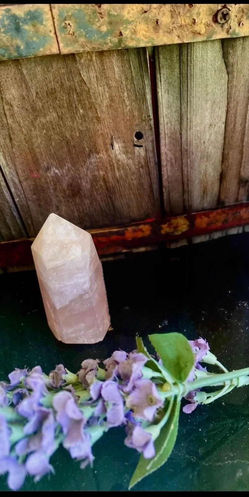 Rose quartz Crystal Tower – photo 9