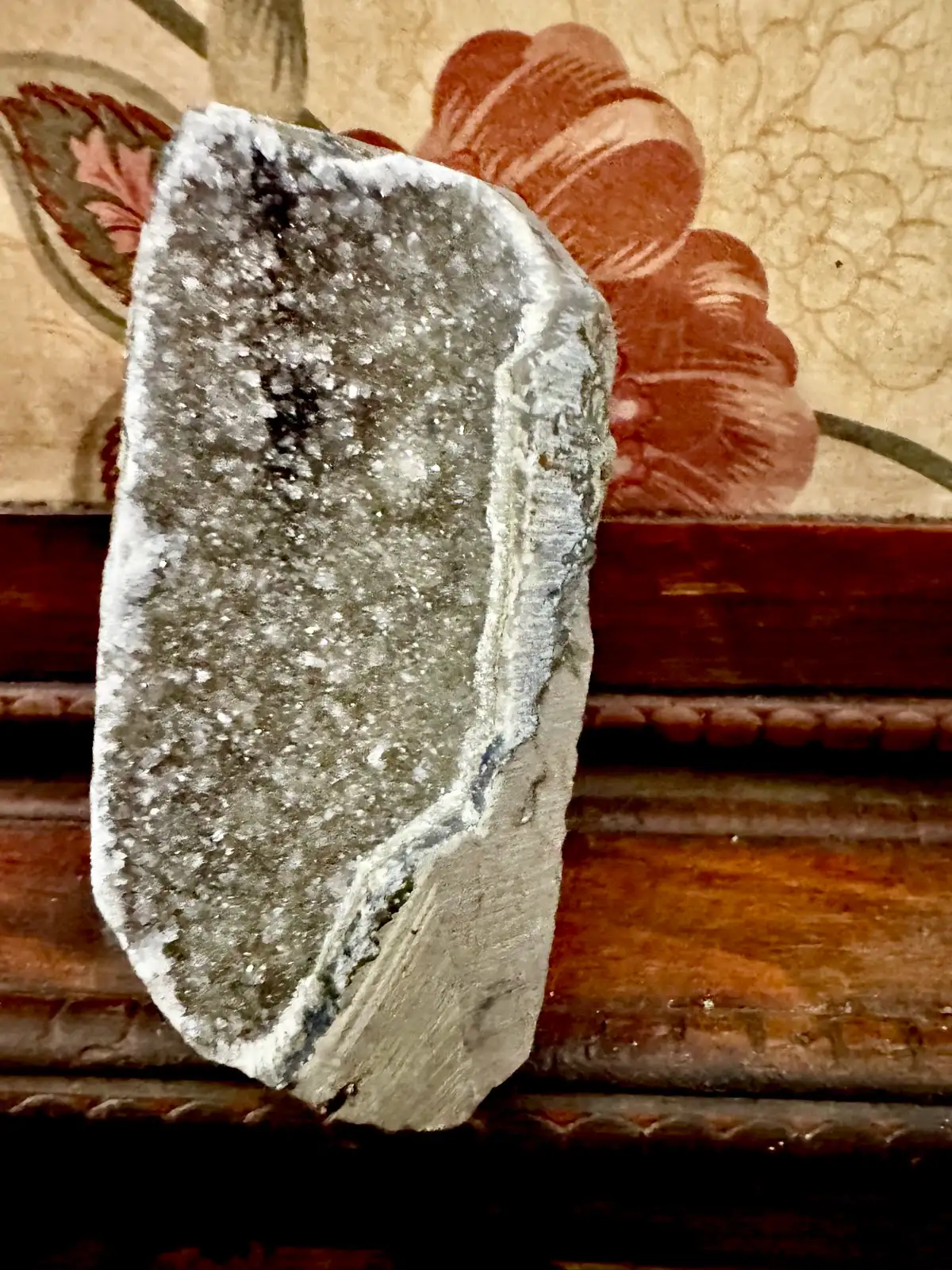 Black Amethyst Crystal Cluster – photo 2