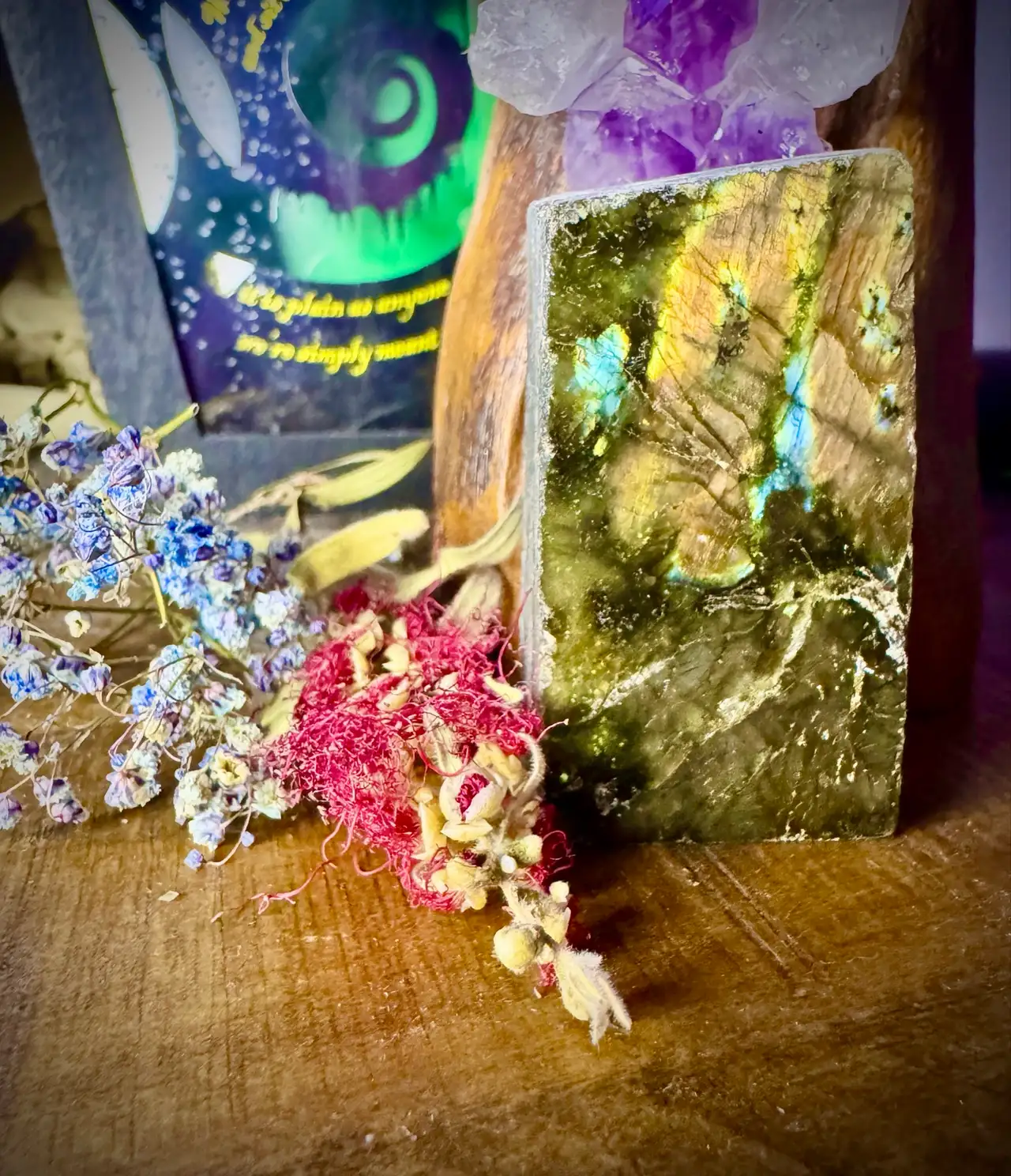 Labradorite Polished face crystal rough – photo 10