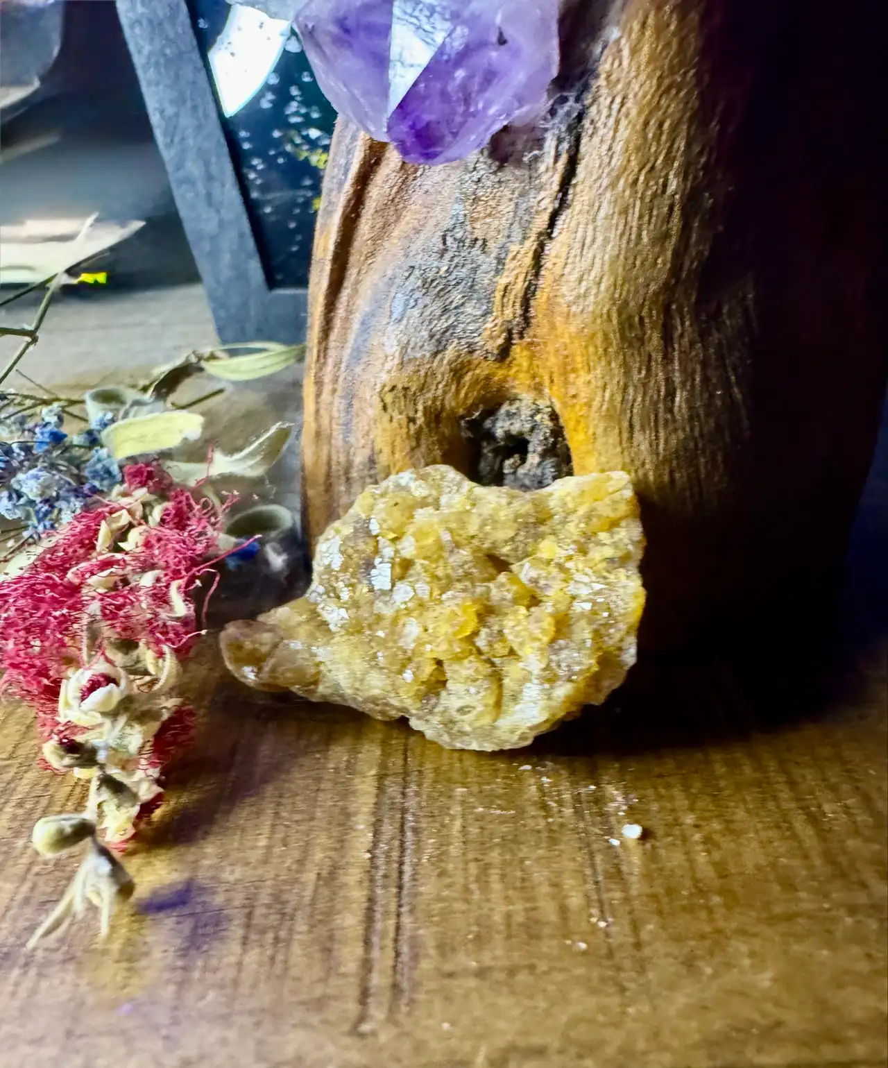Citrine Natural and untreated crystal cluster – photo 4