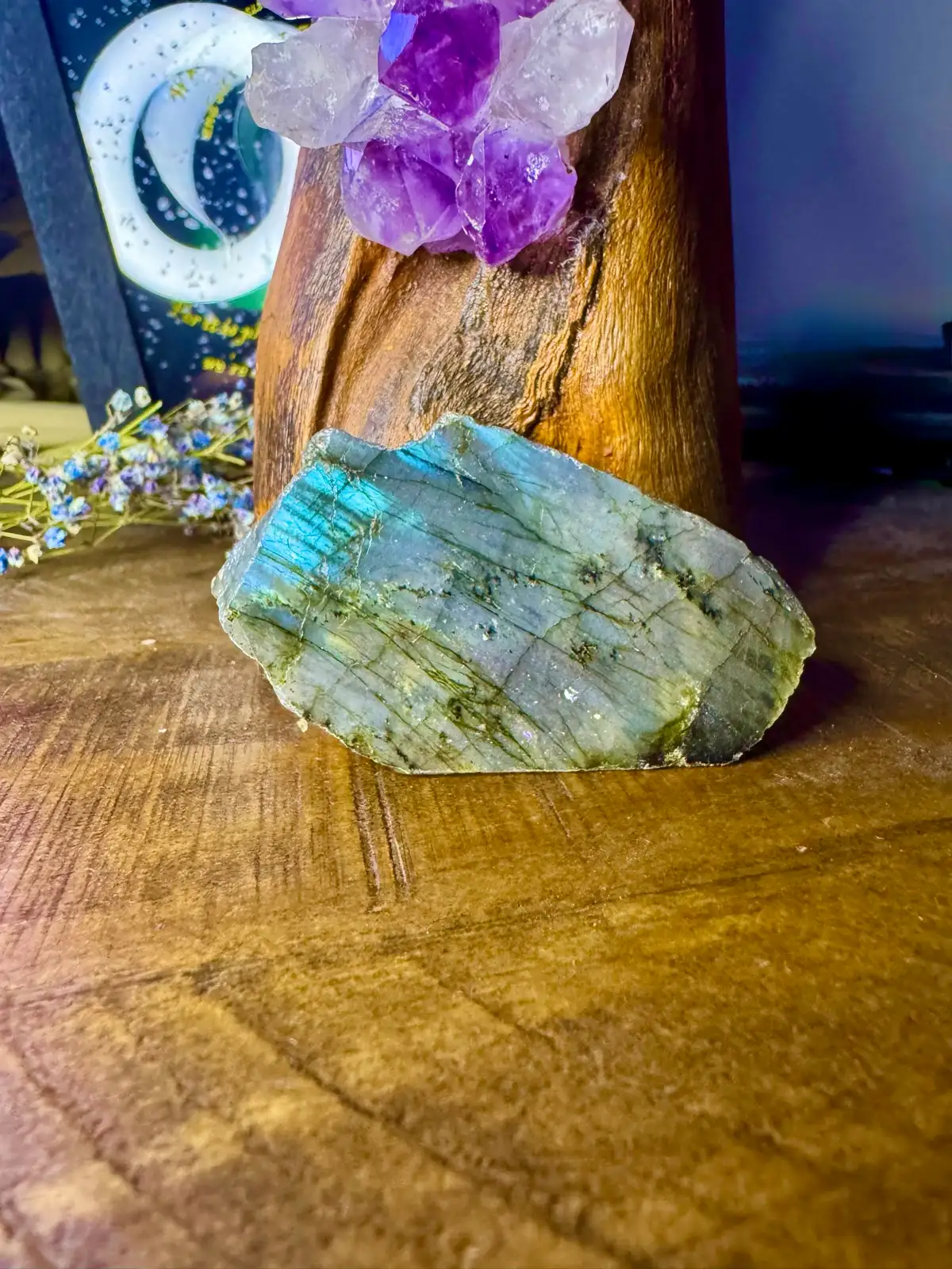 Labradorite Crystal Polished Rough – photo 4