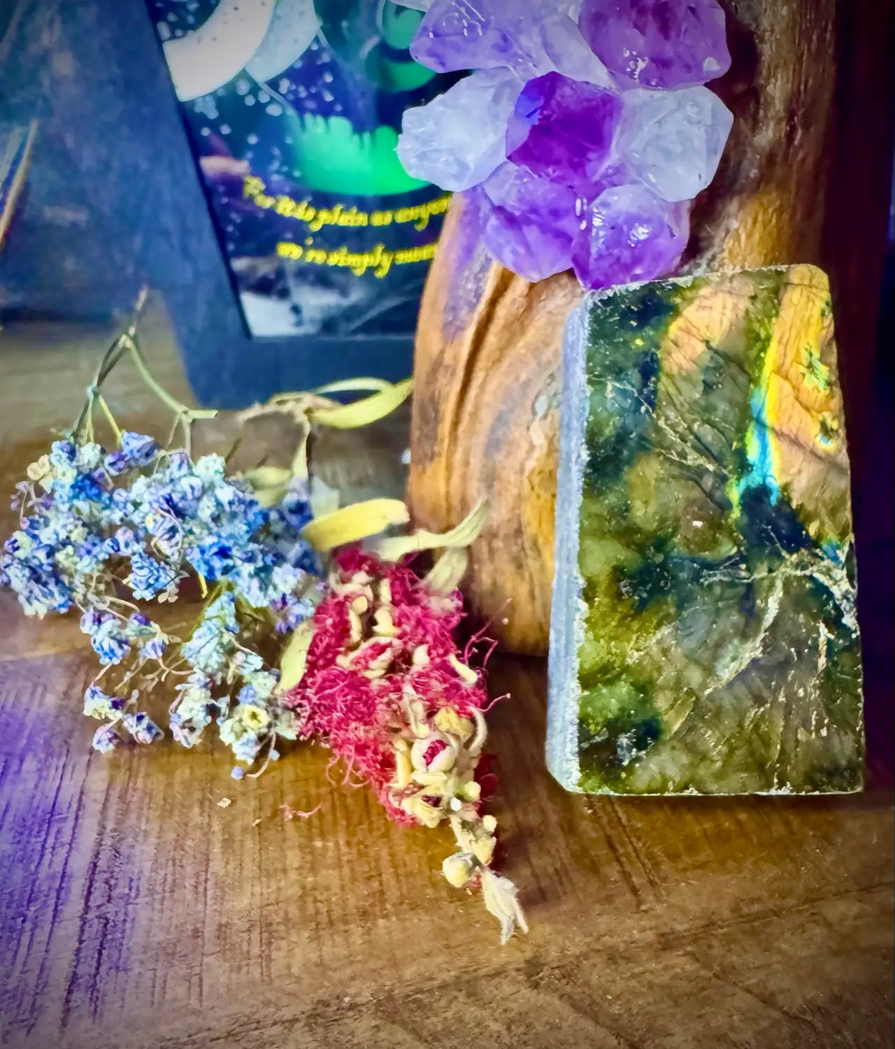 Labradorite Polished face crystal rough – photo 8