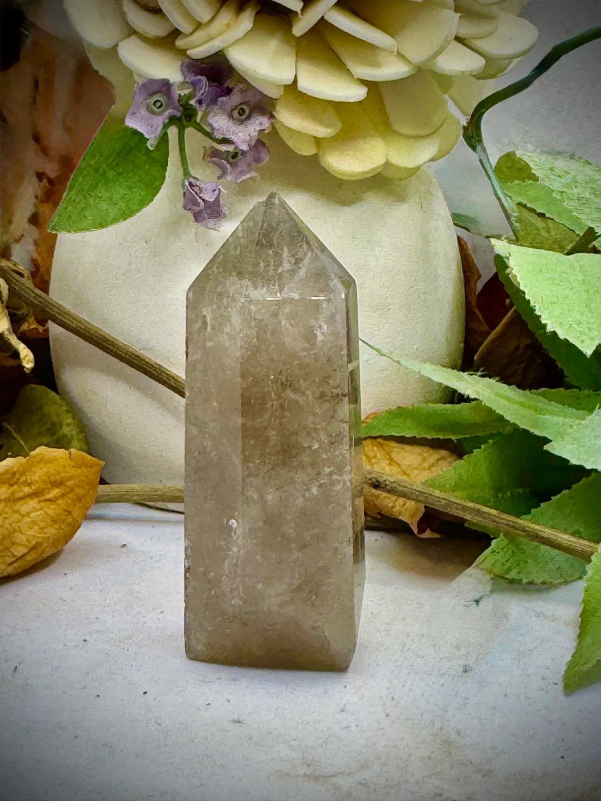 Smokey Quartz Crystal Tower – photo 3