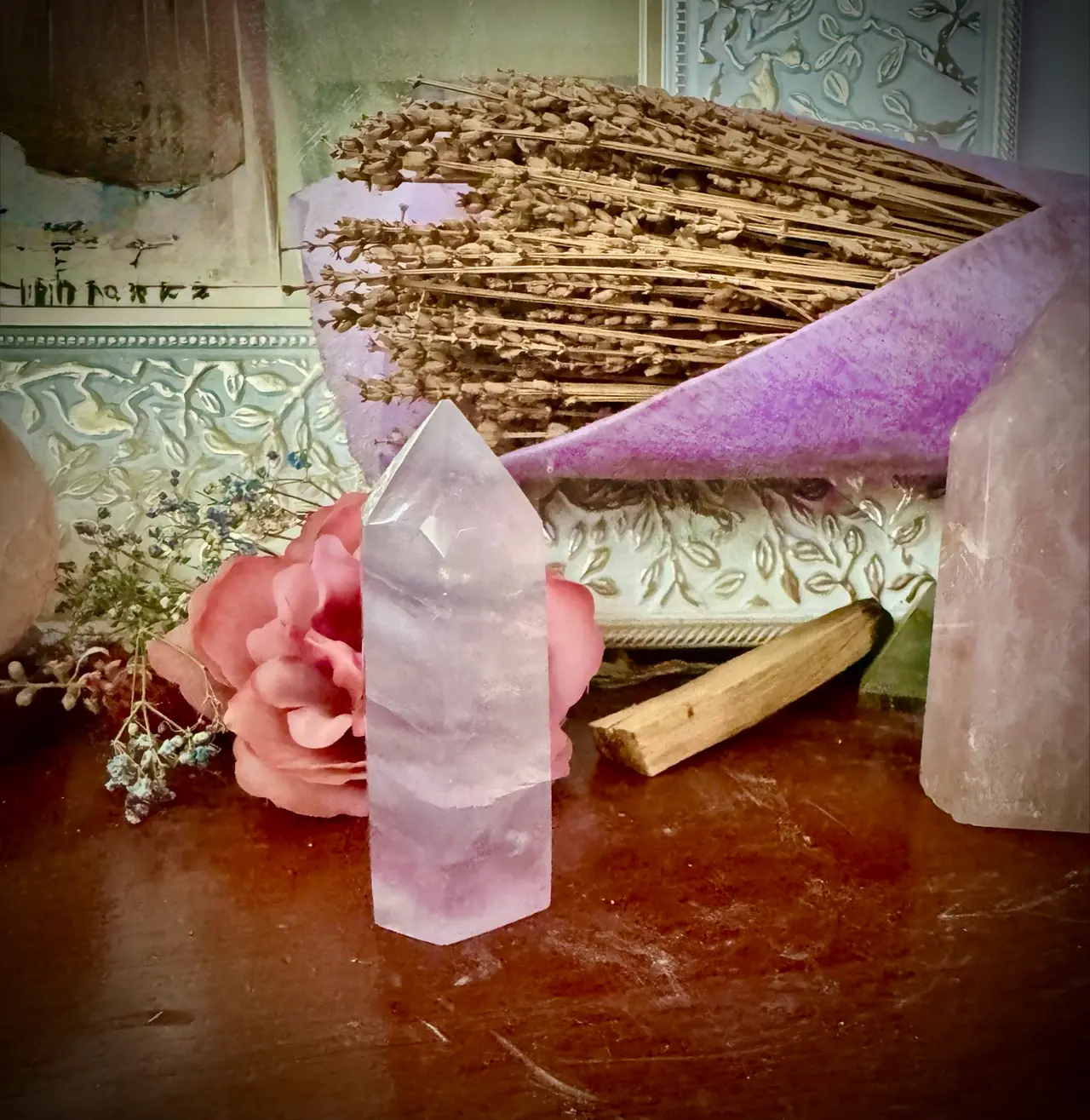 Pastel Fluorite Crystal Tower – photo 4