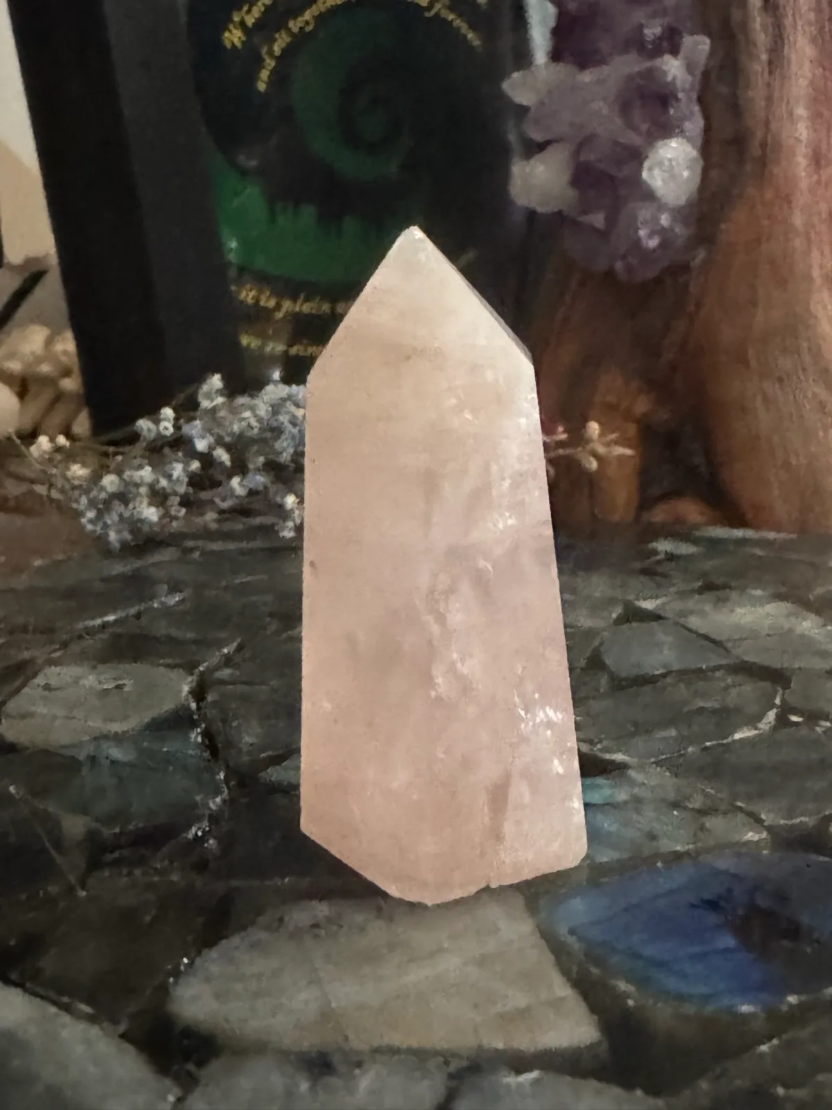 Rose quartz Crystal Tower – photo 4