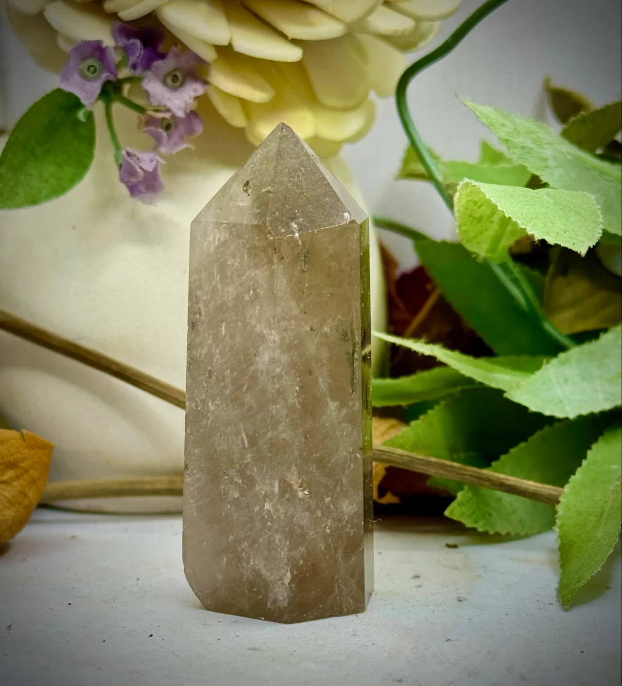 Smokey Quartz Crystal Tower – photo 2