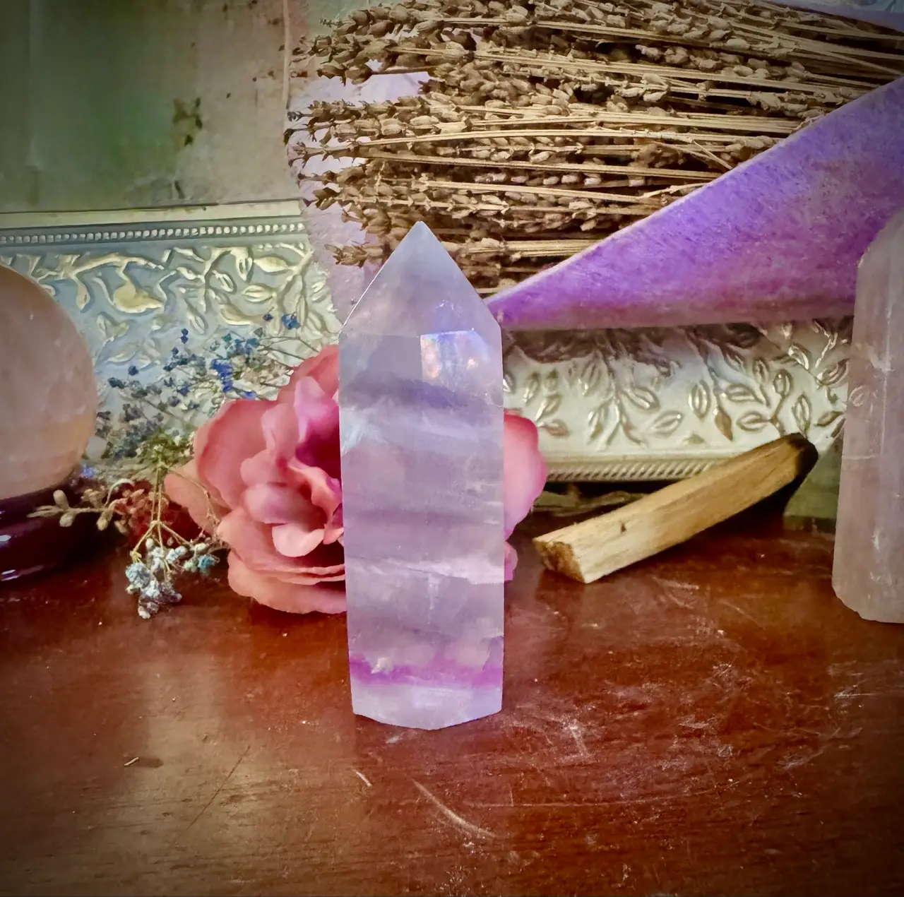 Pastel Fluorite Crystal Tower – photo 6