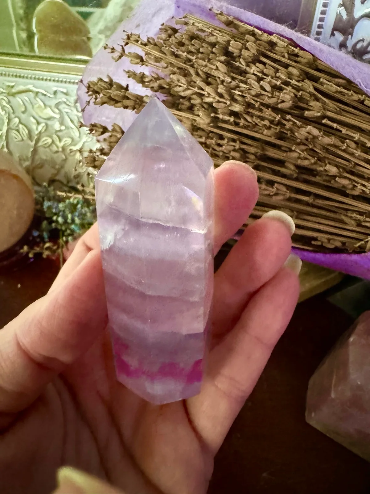 Pastel Fluorite Crystal Tower – photo 7