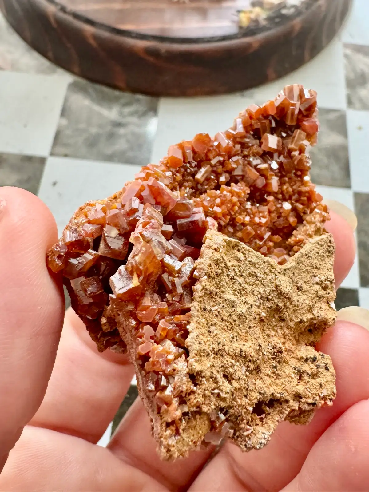 Vanadinite Rare crystal cluster – photo 6