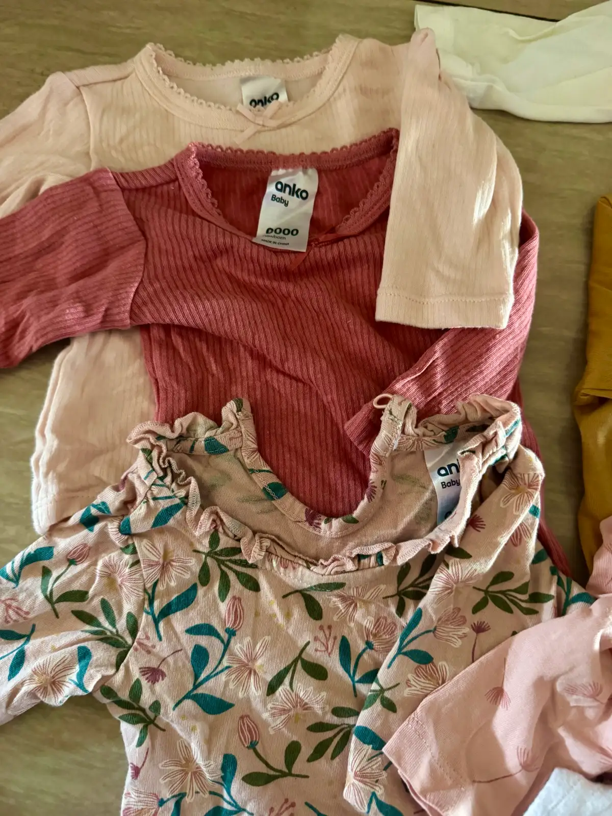 Baby Newborn Girls Long sleeve shirts 000s and 0000s – photo 5