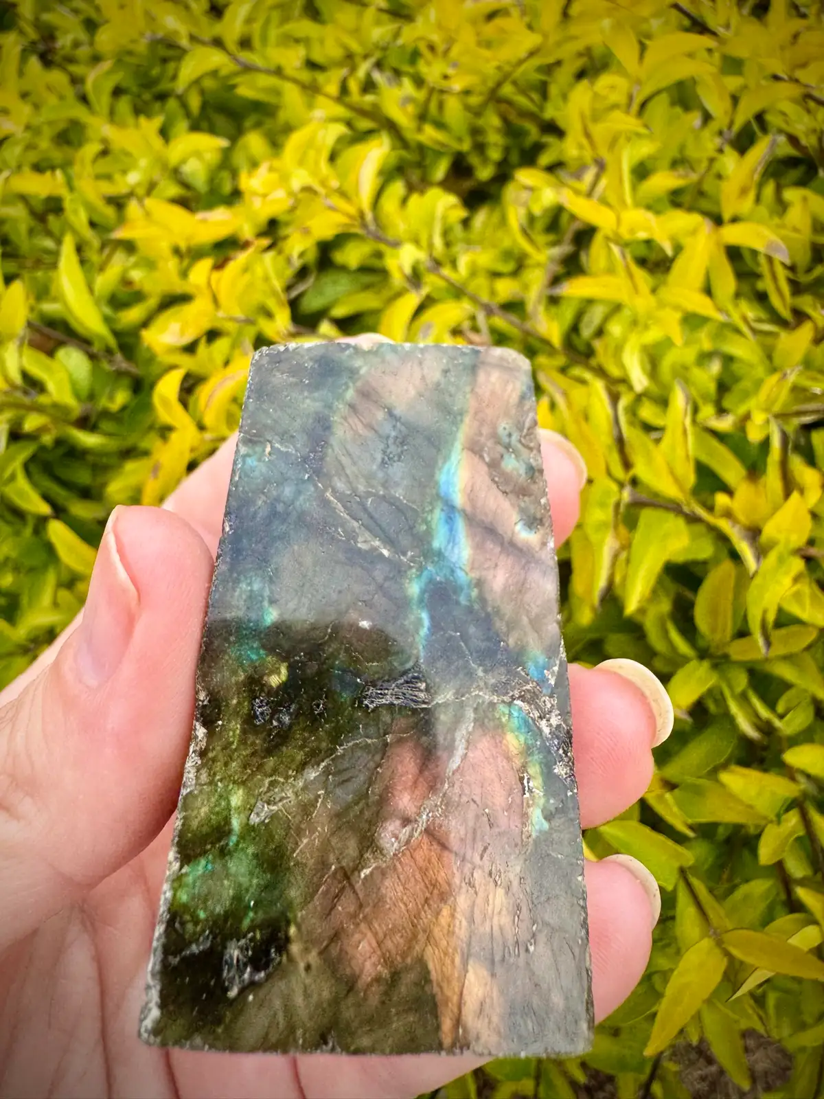 Labradorite Polished face crystal rough – photo 5