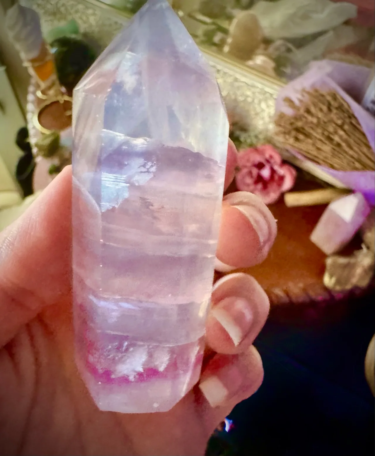 Pastel Fluorite Crystal Tower – photo 9