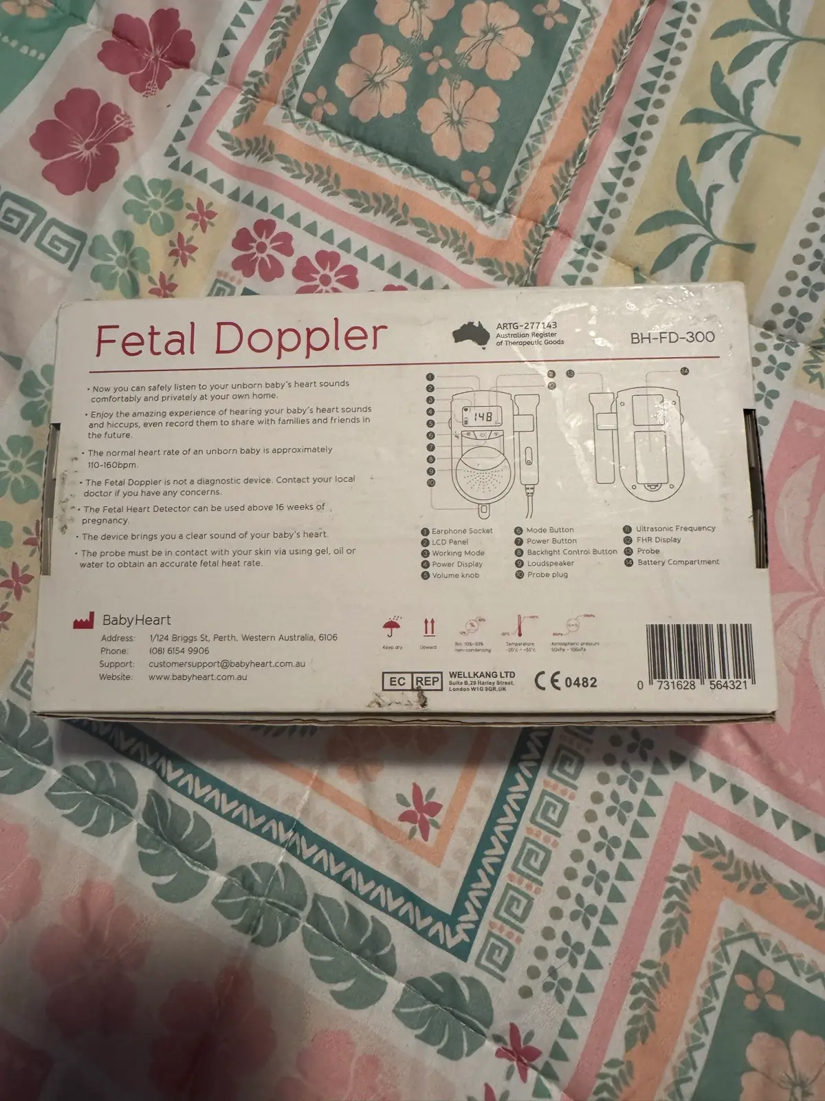 Pregnancy Fetal Doppler Near New – photo 2