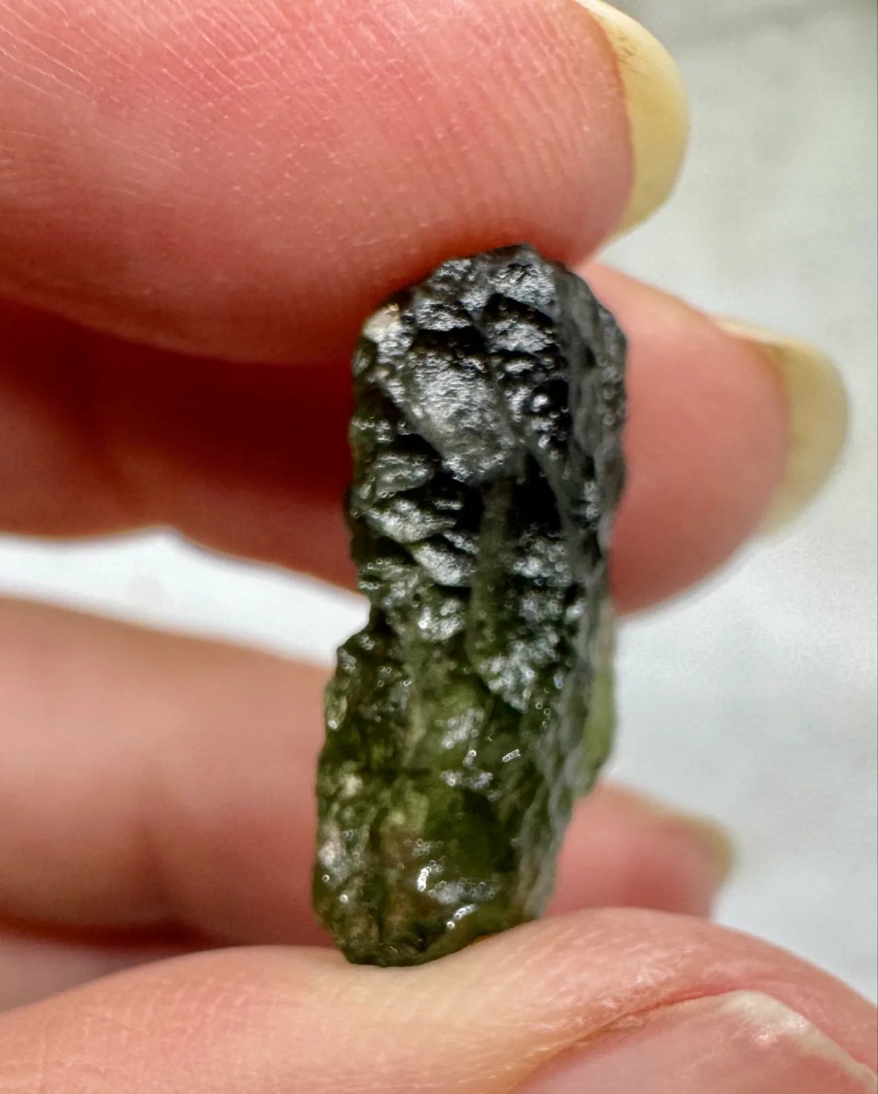Moldavite From Bulivea Czech Rare Meteorite Glass – photo 7