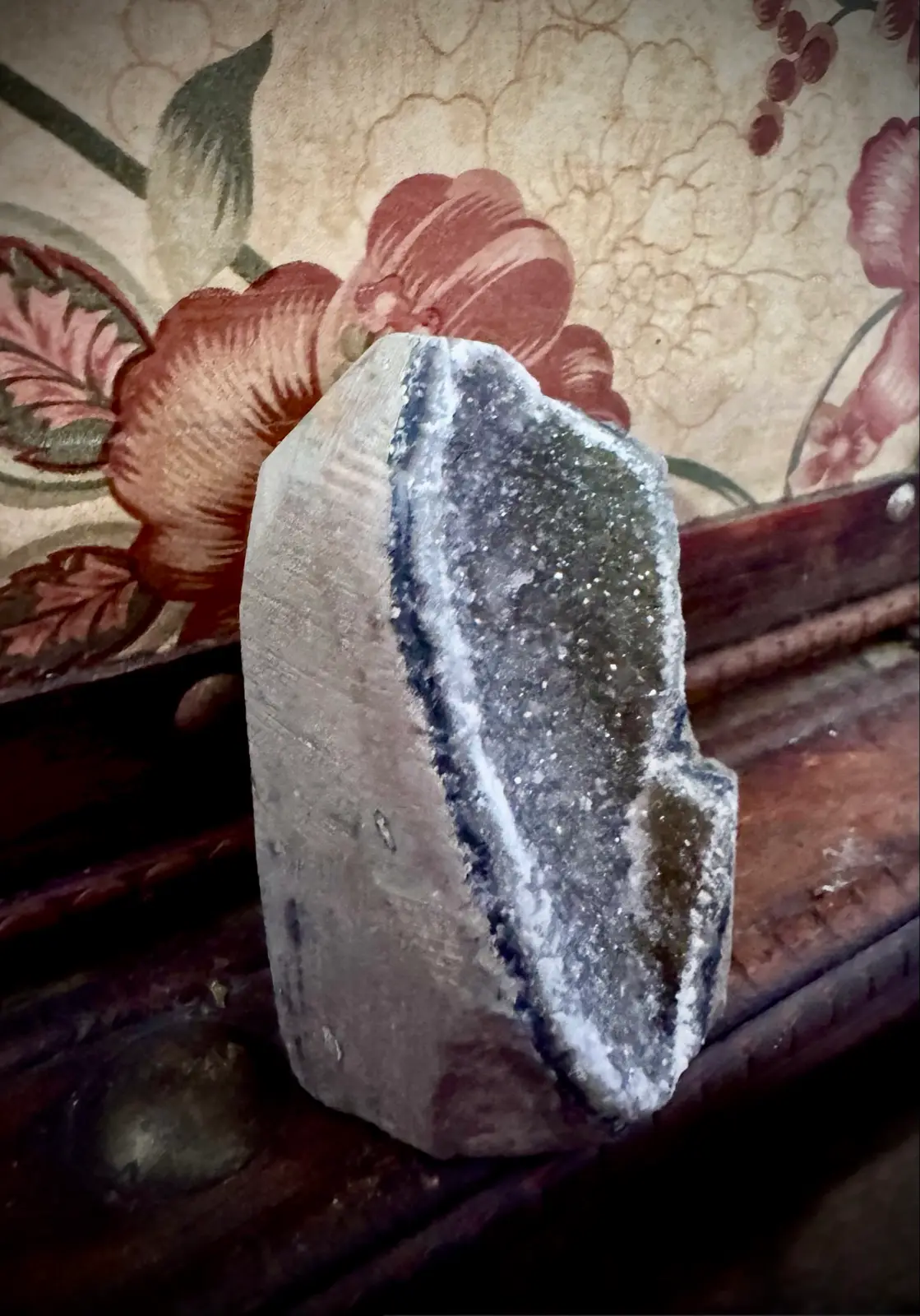 Black Amethyst Crystal Cluster – photo 4