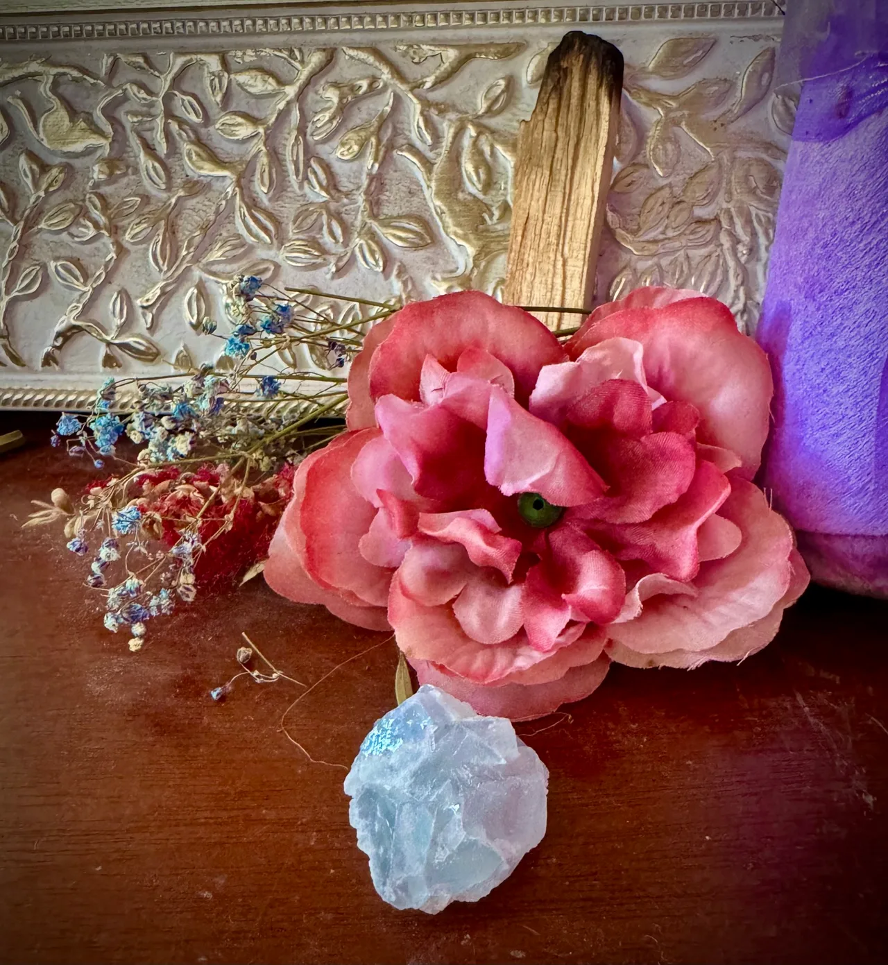 Rare Blue Fujian Fluorite Crystal Cluster – photo 5