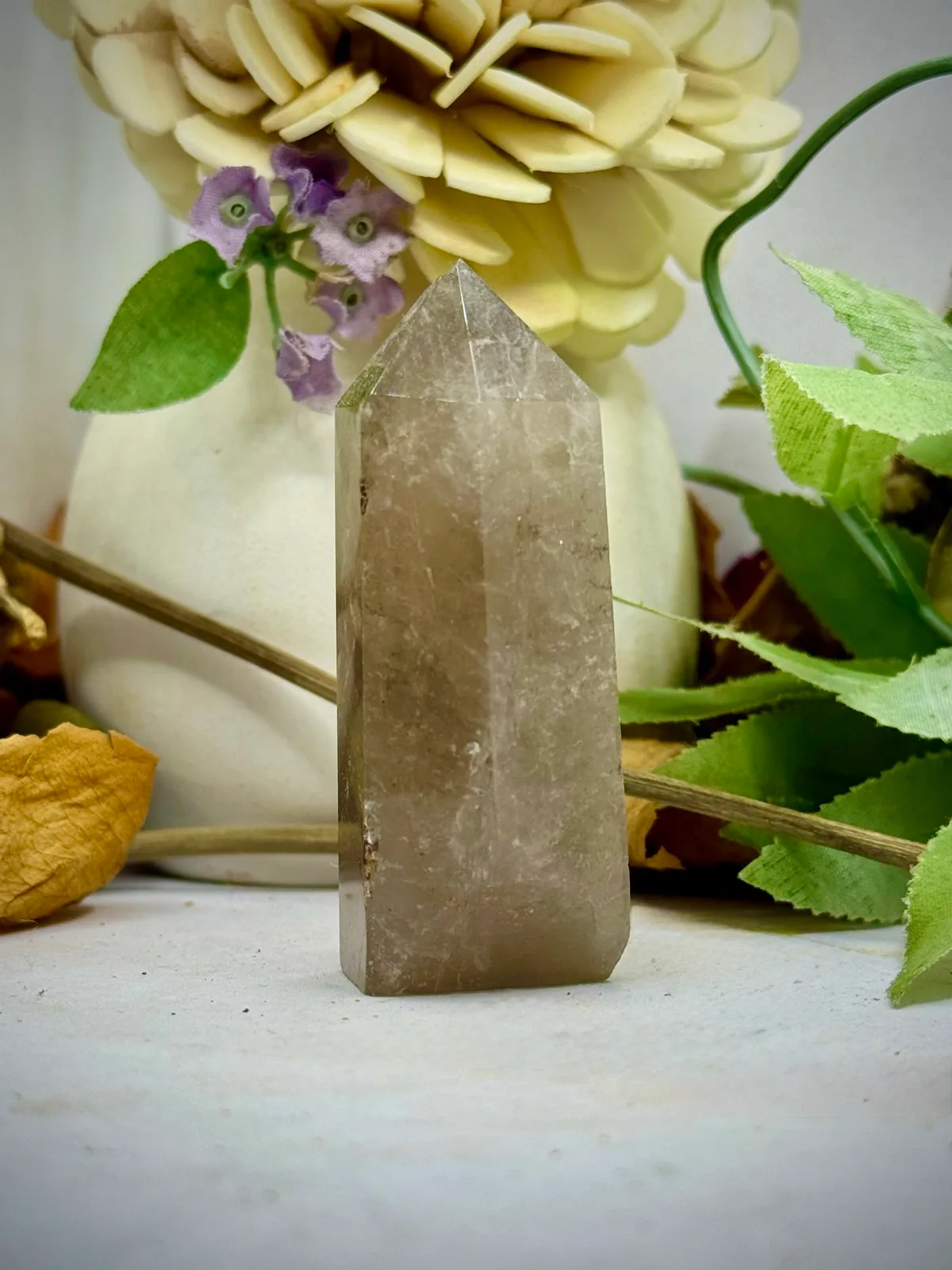 Smokey Quartz Crystal Tower – photo 5