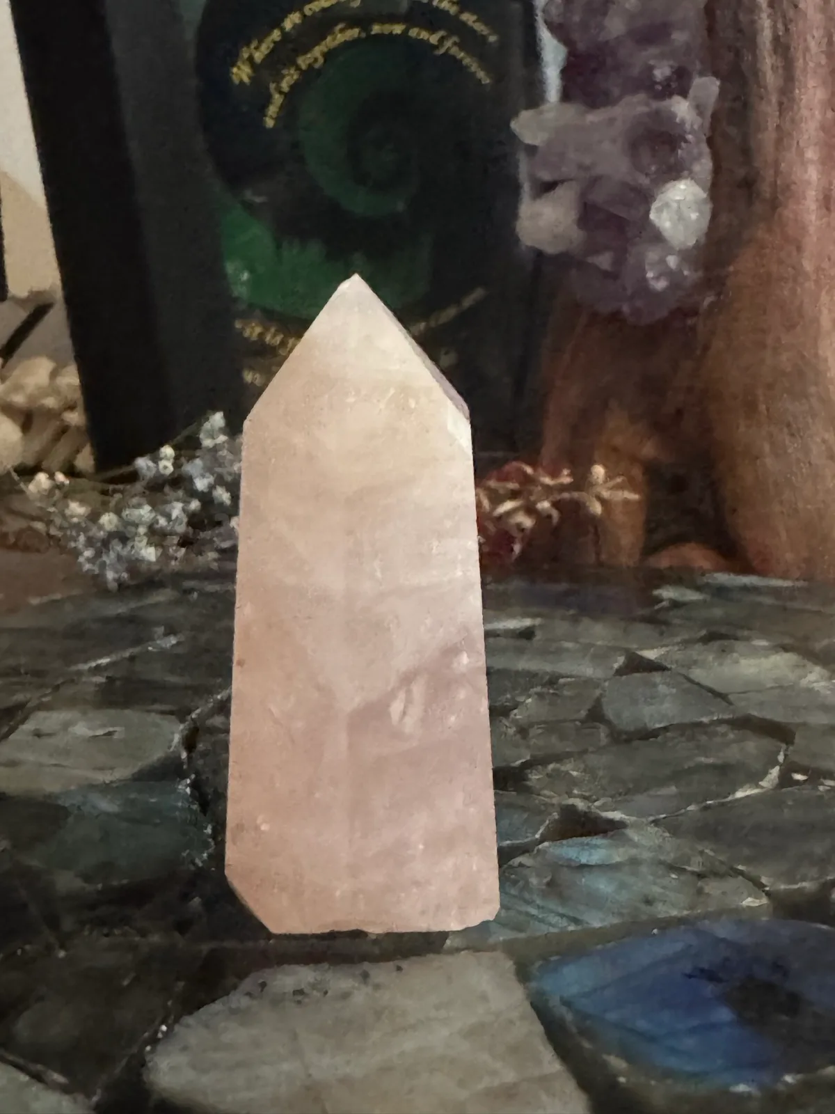 Rose quartz Crystal Tower – photo 5