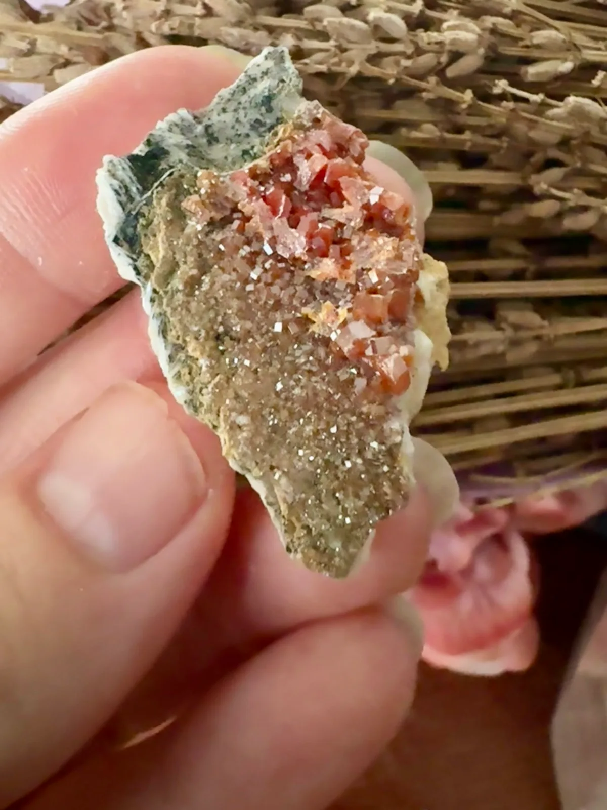 Vanadinite Crystal Cluster – photo 5