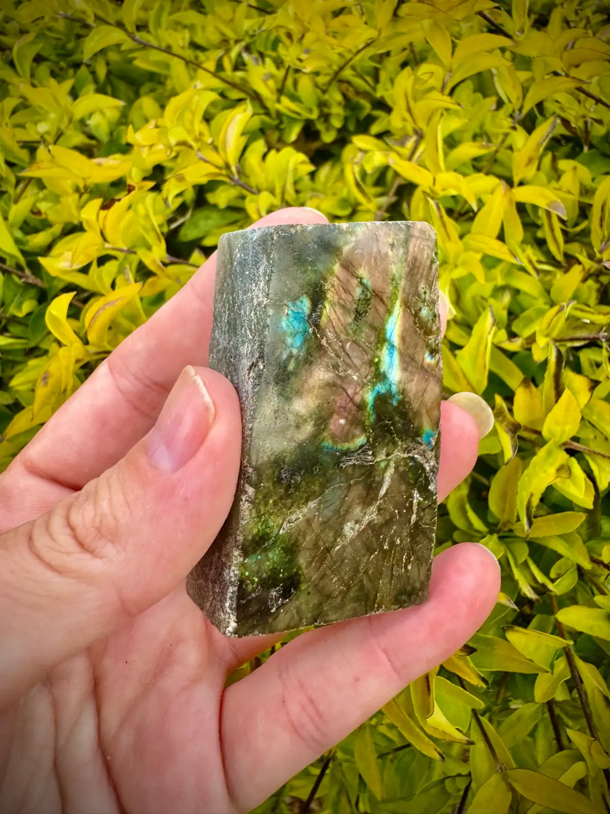 Labradorite Polished face crystal rough – photo 4