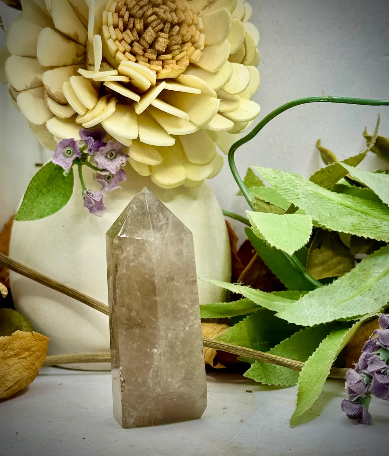 Smokey Quartz Crystal Tower – photo 6
