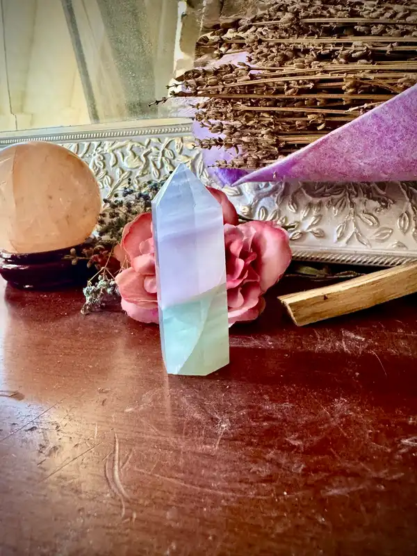 Pastel Fluorite Rainbow Tower
