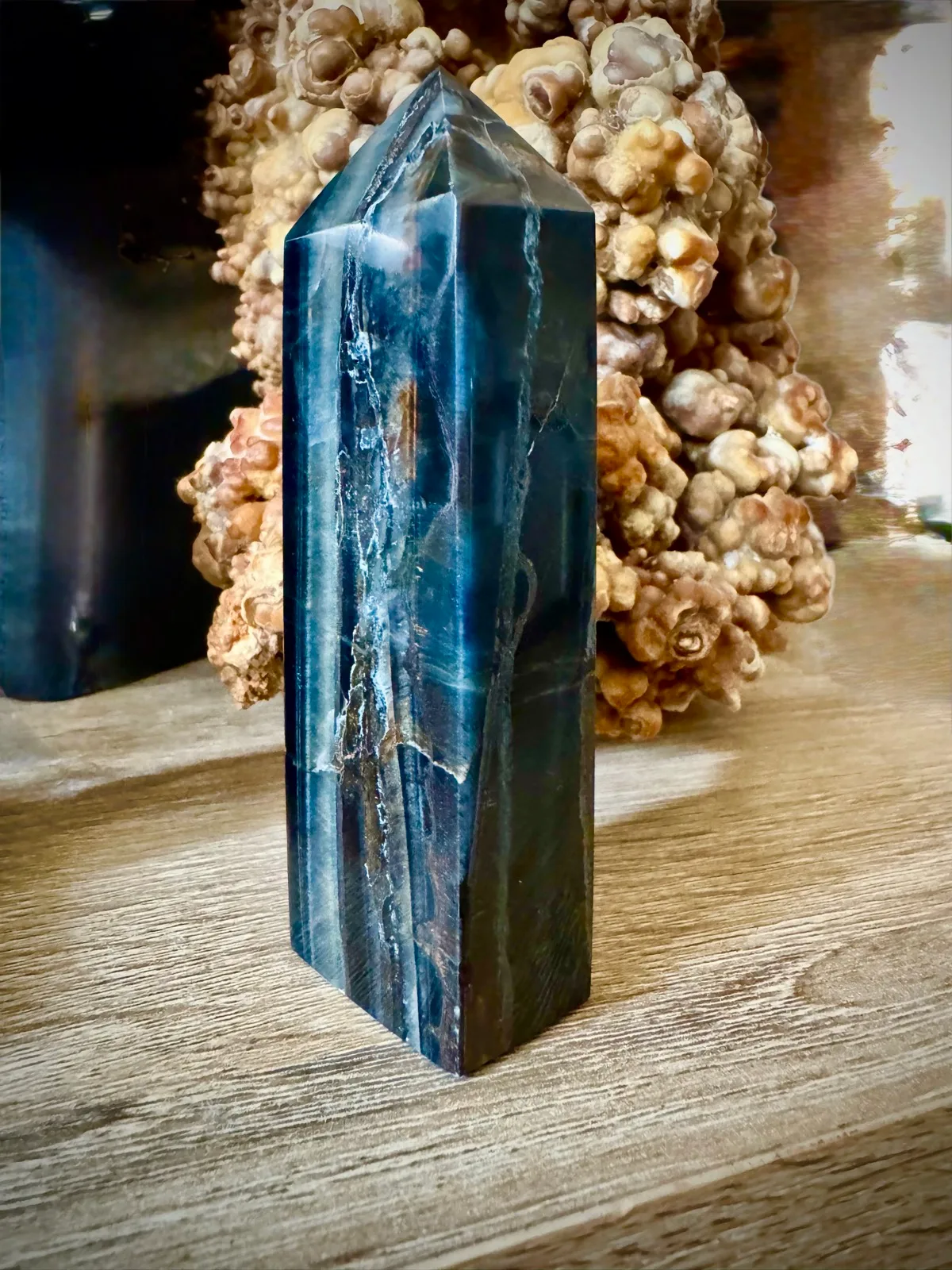 Blue tigers eye rare tower – photo 12