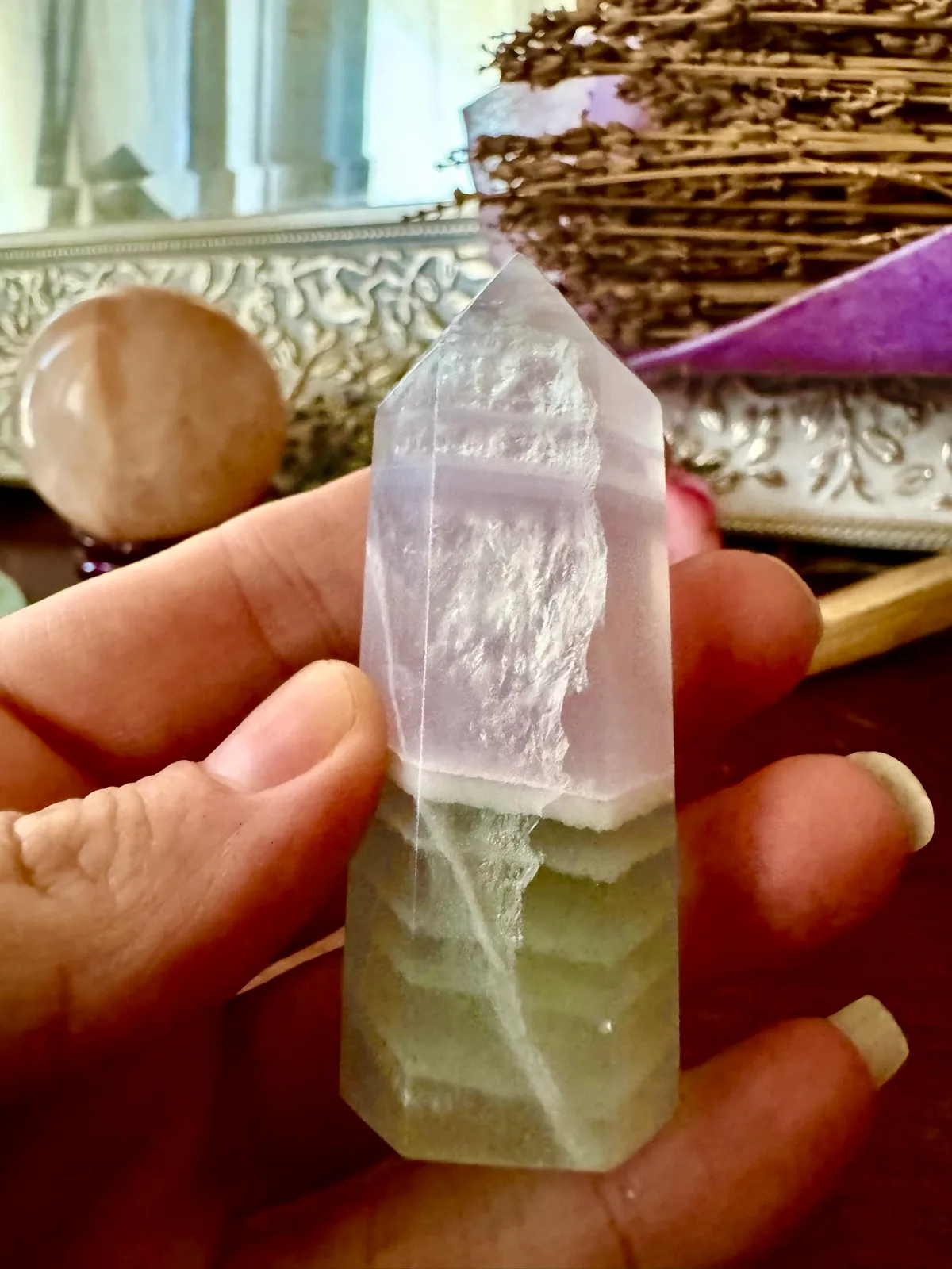 Pastel Fluorite Rainbow Tower – photo 8