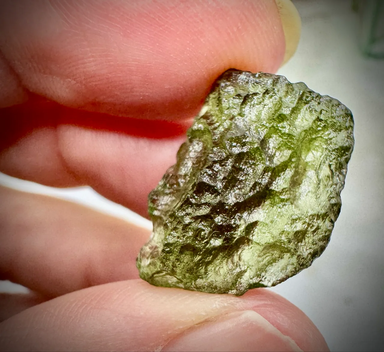 Moldavite From Bulivea Czech Rare Meteorite Glass – photo 8