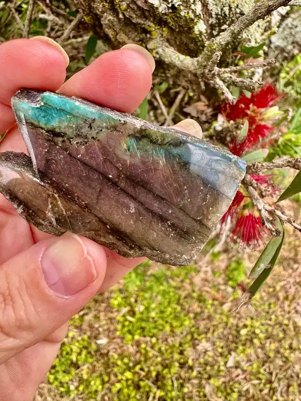 Labradorite Crystal Rough