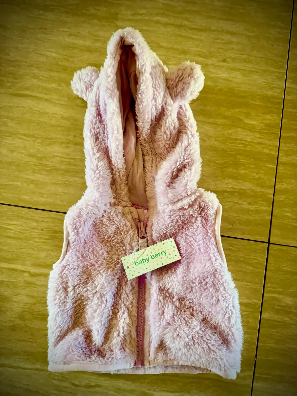 Hooded Girls newborn vest – photo 4