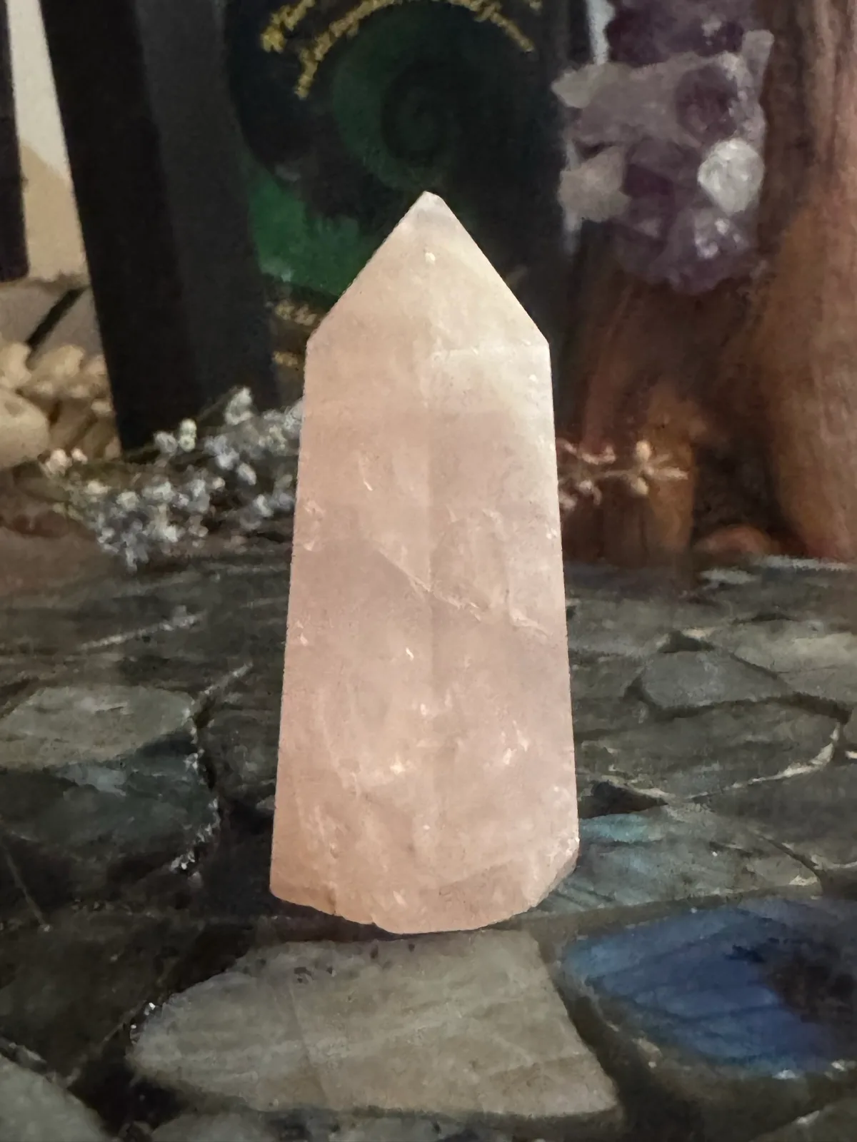 Rose quartz Crystal Tower – photo 6