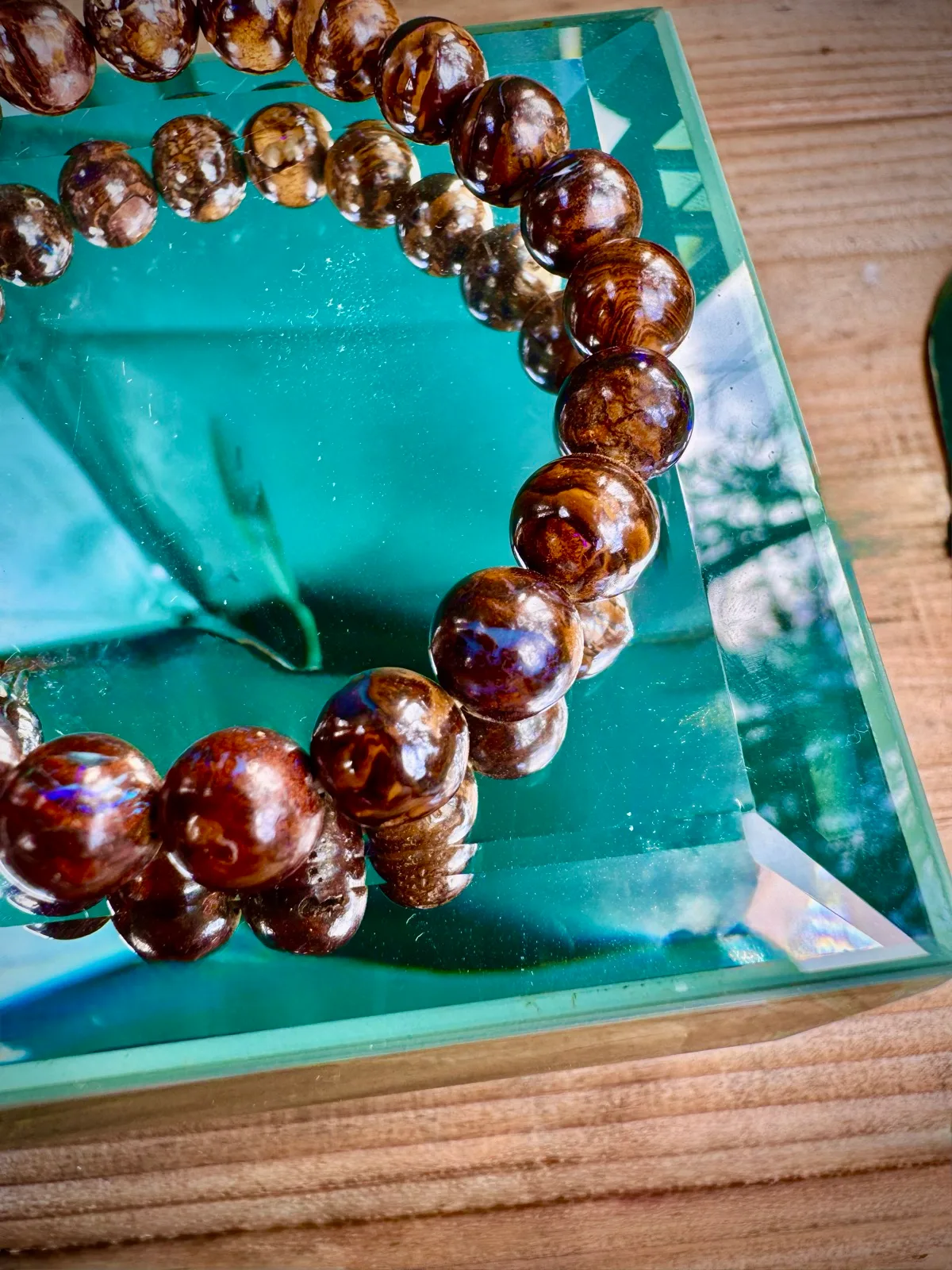 Boulder Opal Bracelet Hand cut and made Rare Opal – photo 11
