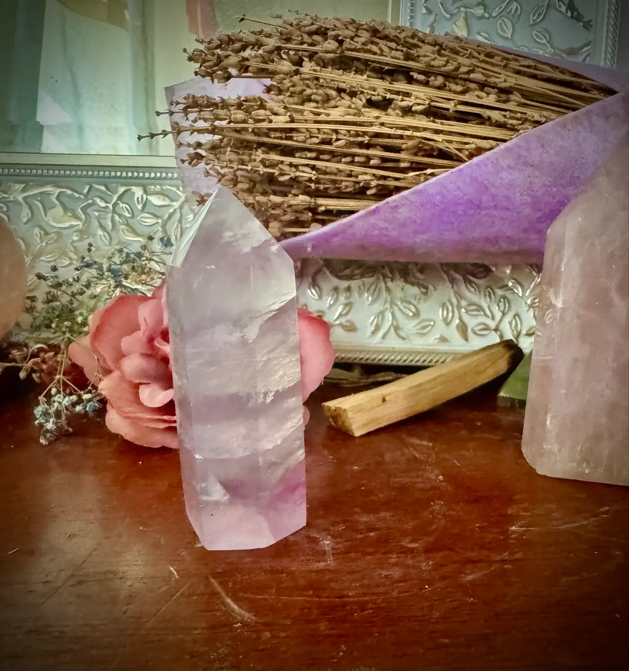 Pastel Fluorite Crystal Tower – photo 5