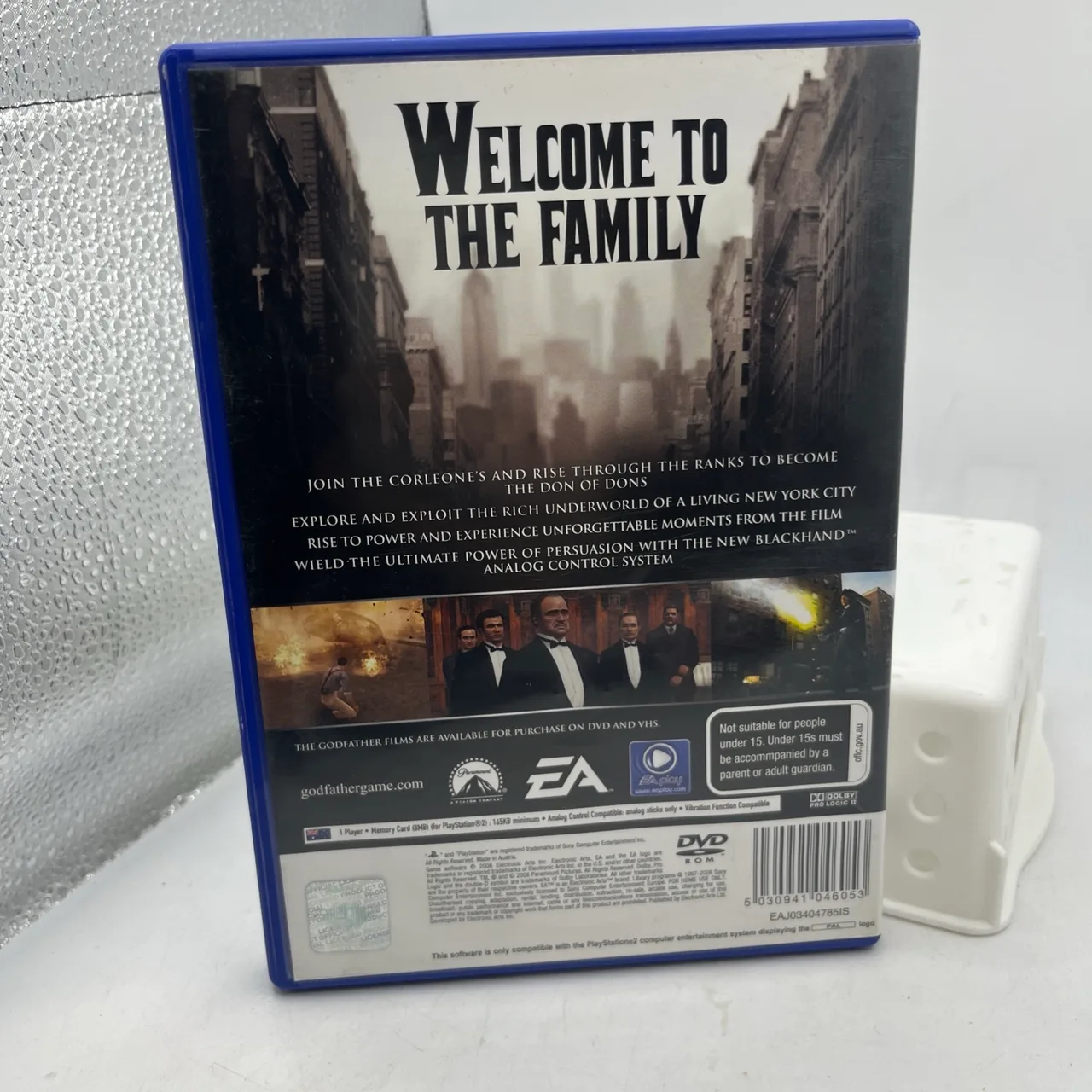 The Godfather - Sony Playstation 2 / PS2 Game + Manual - PAL — photo 2