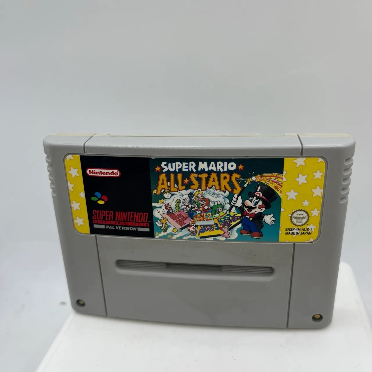 Super Mario All-Stars Nintendo SNES PAL Version Platformer Game with Manual — photo 4