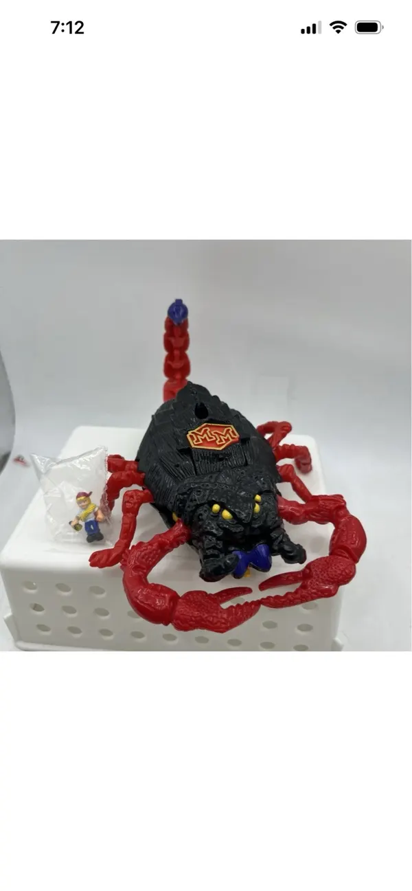Mighty Max Stings Scorpion Doom Zones Playset 1993 Bluebird Near Complete
