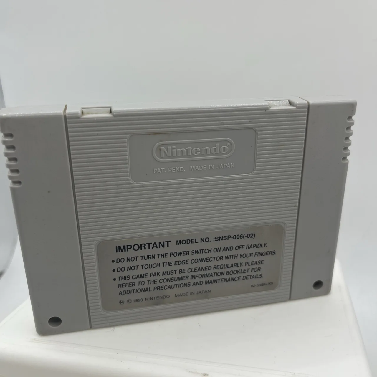 Super Nintendo SNES Pal “DOOM” Tested Working — photo 3