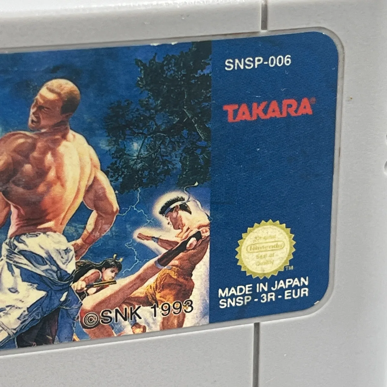 Fatal Fury Special SNES PAL Super Nintendo SNK 1992 VERY RARE — photo 4