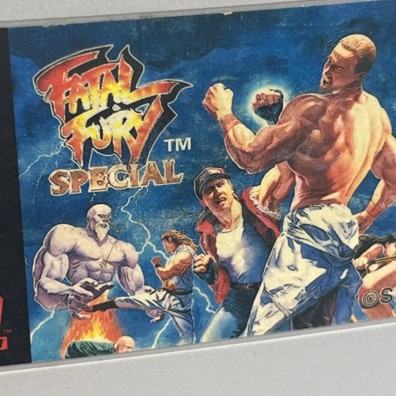 Fatal Fury Special SNES PAL Super Nintendo SNK 1992 VERY RARE — photo 3
