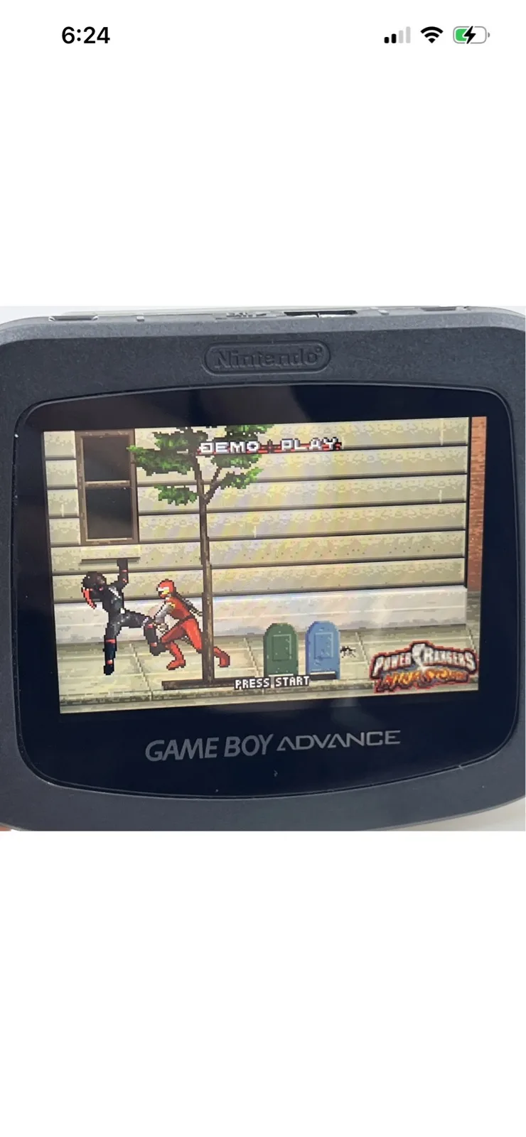 Nintendo Gameboy Advance GBA AGS-001 Black Handheld Gaming BACKLIT — photo 8