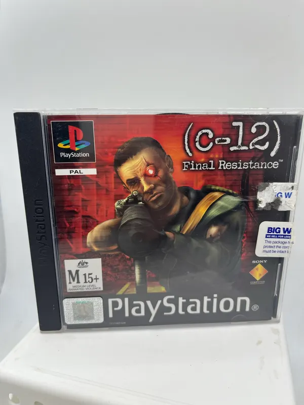 C-12: Final Resistance - Sony PlayStation 1 - Tested & Working