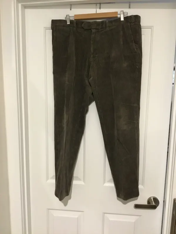 Men’s cord trousers